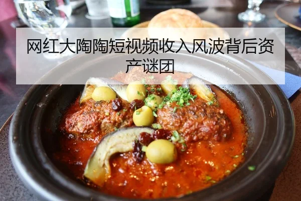 网红大陶陶短视频收入风波背后资产谜团